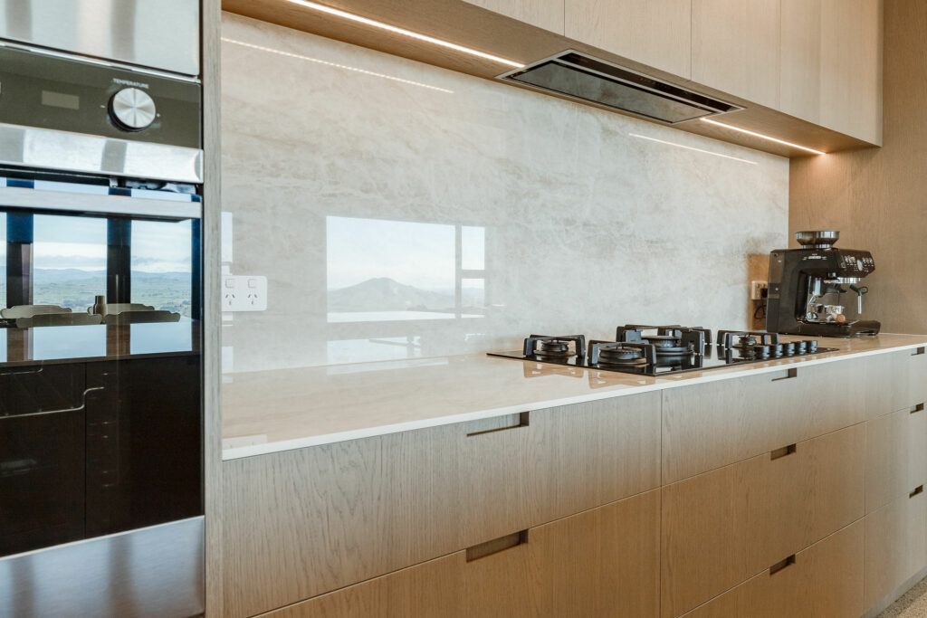 Manhattan Oak veneer and Dekton kitchen